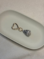 Gold Cone Shell Keychain