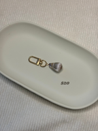 Gold Cone Shell Keychain
