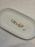 Gold Triton Shell Keychain