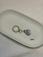Gold Cone Shell Keychain