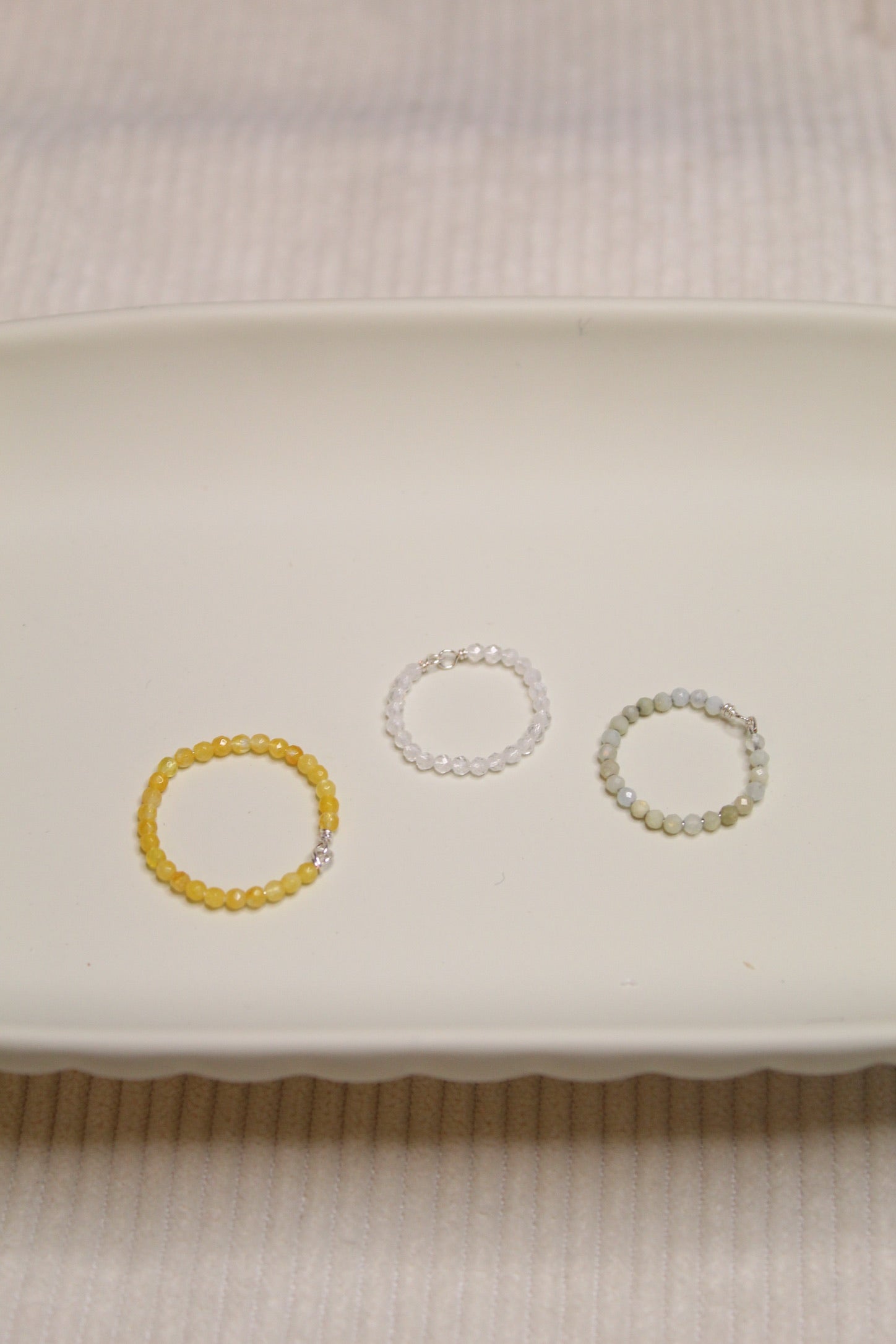 Gold/Silver Plated Full Gemstone Ring