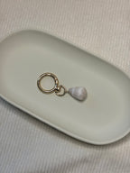Gold Cone Shell Keychain