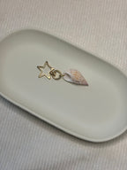 Gold Auger Shell Keychain