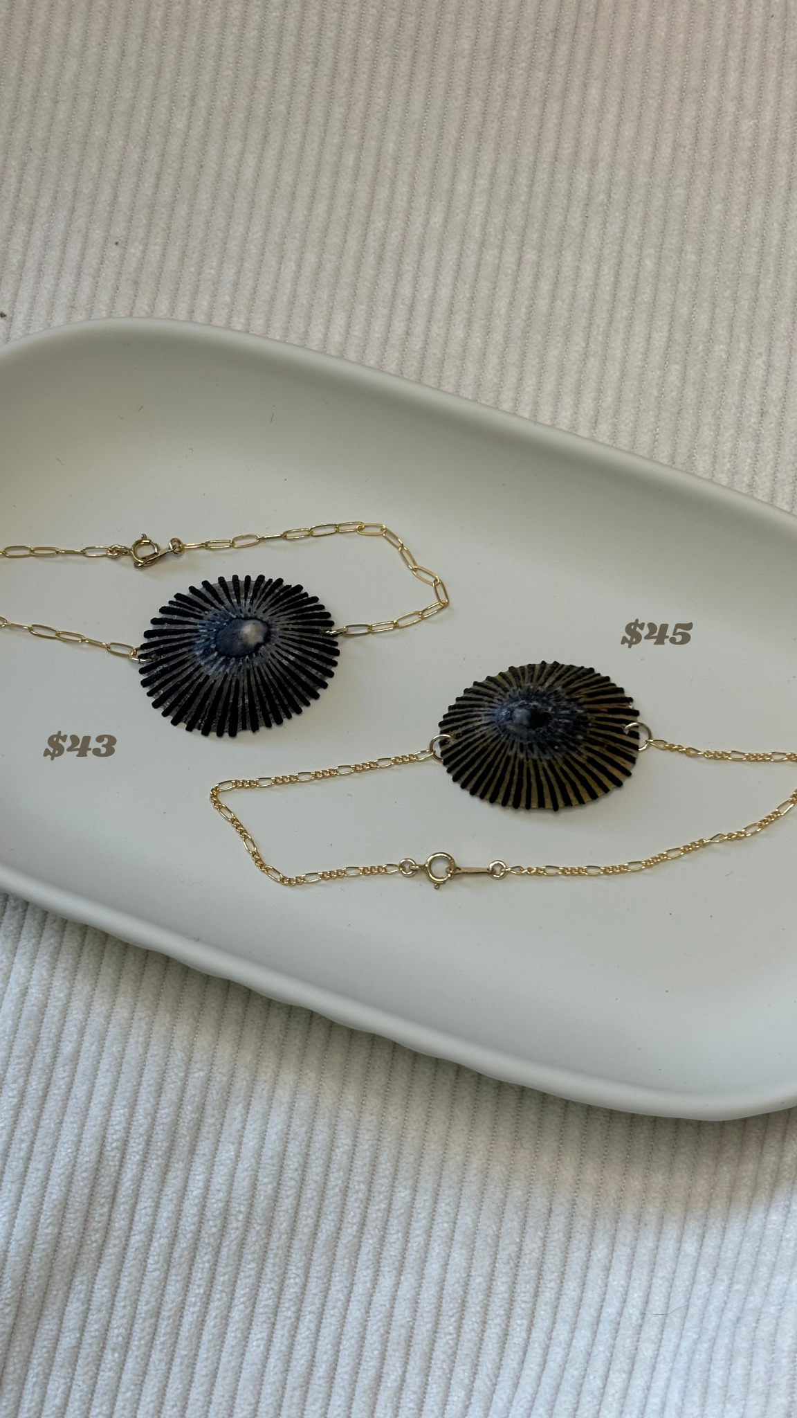 Gold-Filled Opihi Chain Bracelet