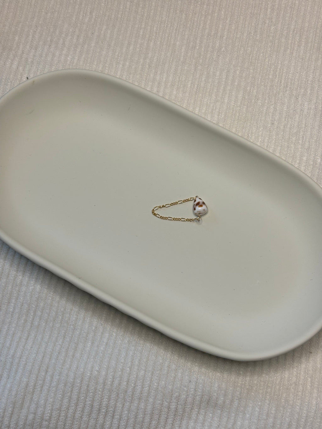 Gold-Filled Cone Shell Chain Ring