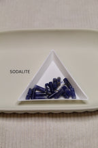 Stainless Steel Two Sided Gemstone & Pearl Stud Earrings