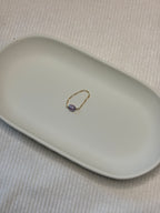 Gold-Filled Freshwater Pearl Chain Ring