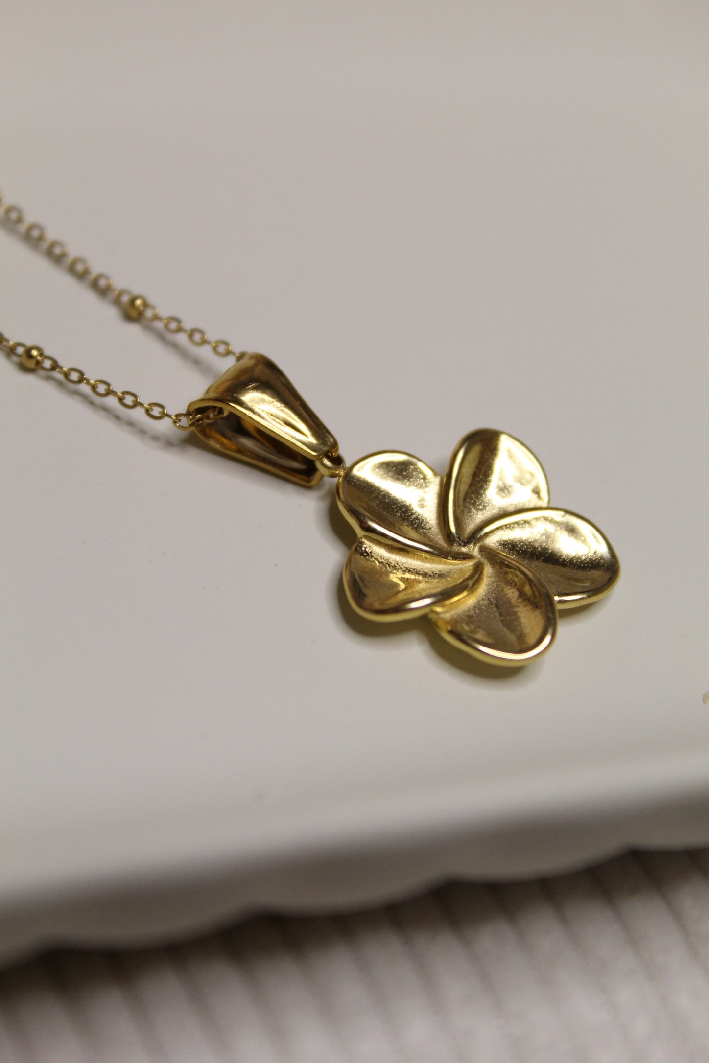 Gold Plated Pendant Necklace