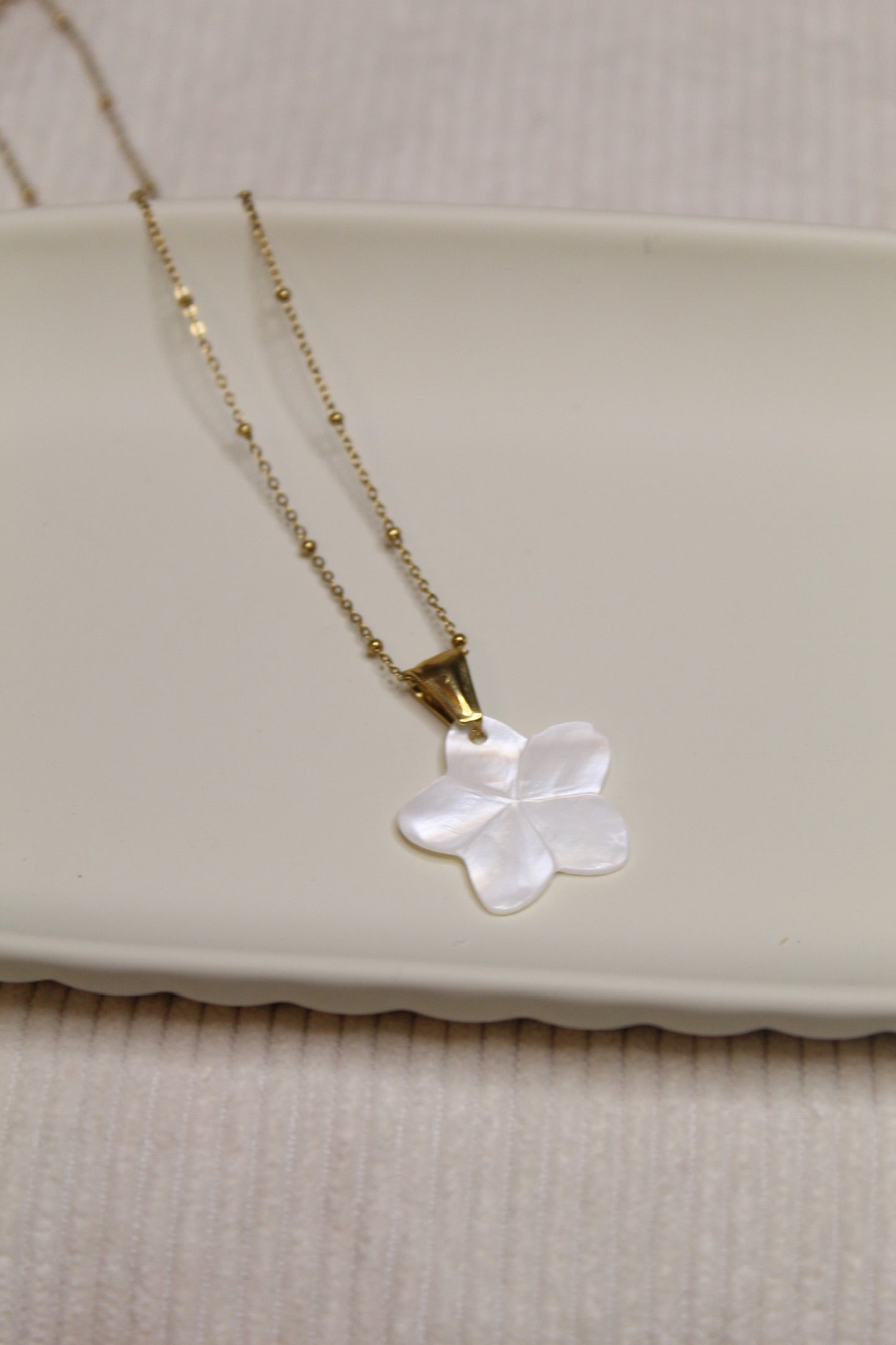 Gold Plated Pendant Necklace