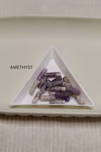 Stainless Steel Asymmetrical Gemstone & Pearl Dangle Earrings