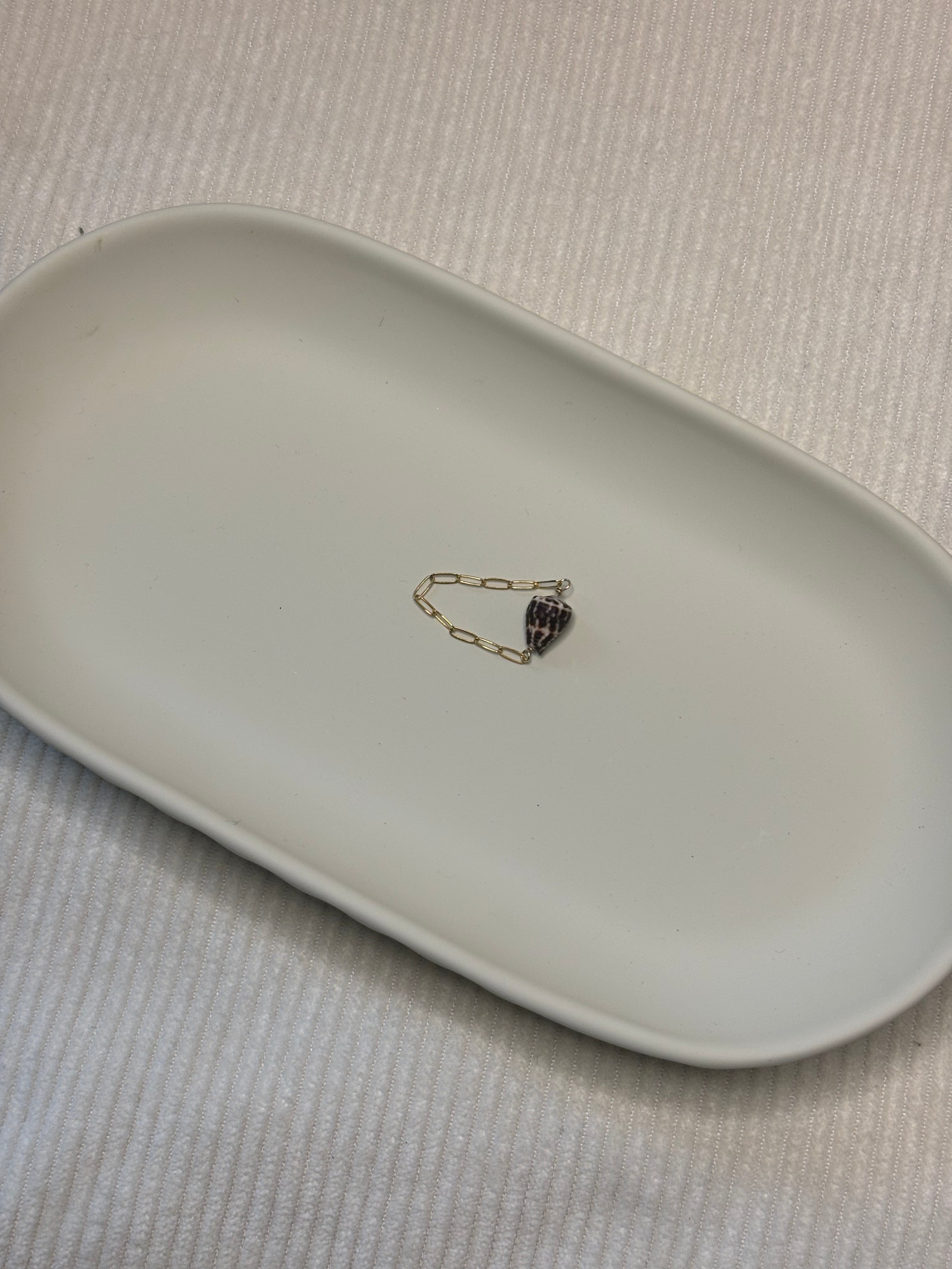 Gold-Filled Cone Shell Chain Ring