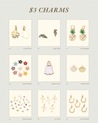 $3 Gold Charms