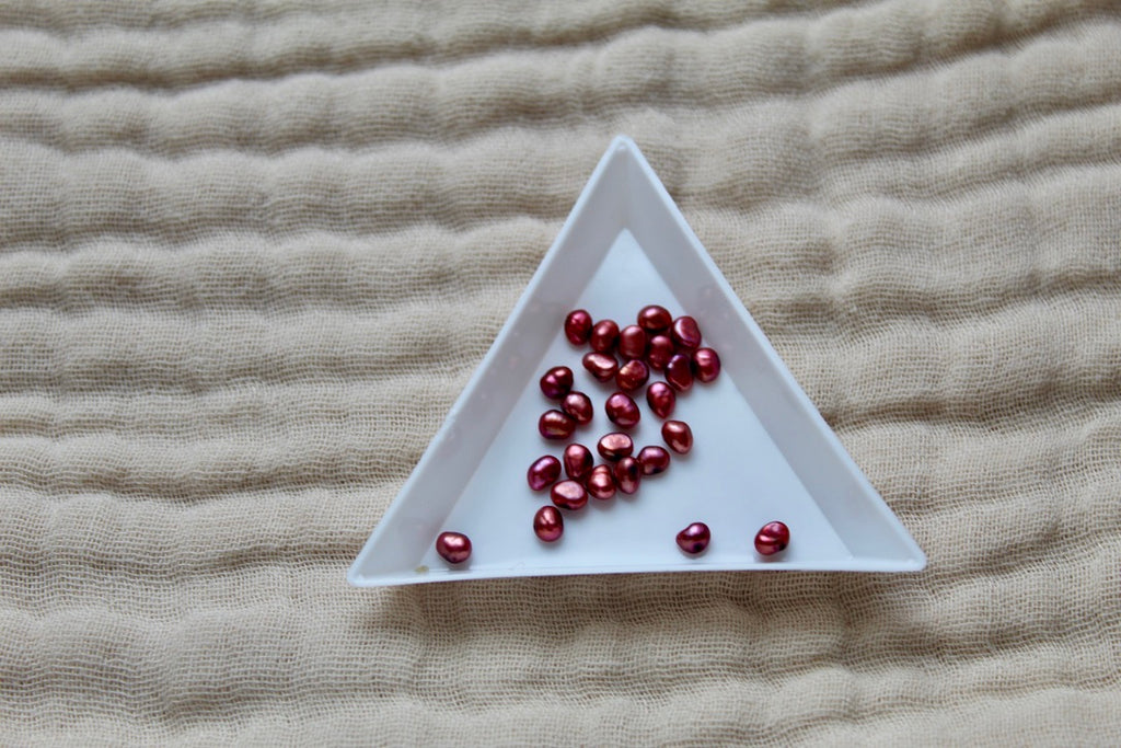 Stainless Steel Pearl Lariat Necklace