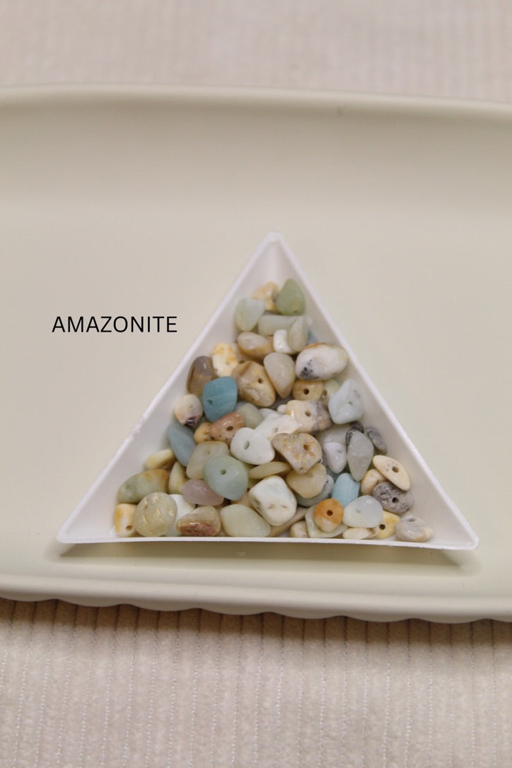 Stainless Steel Gemstone & Shell Disc Earrings