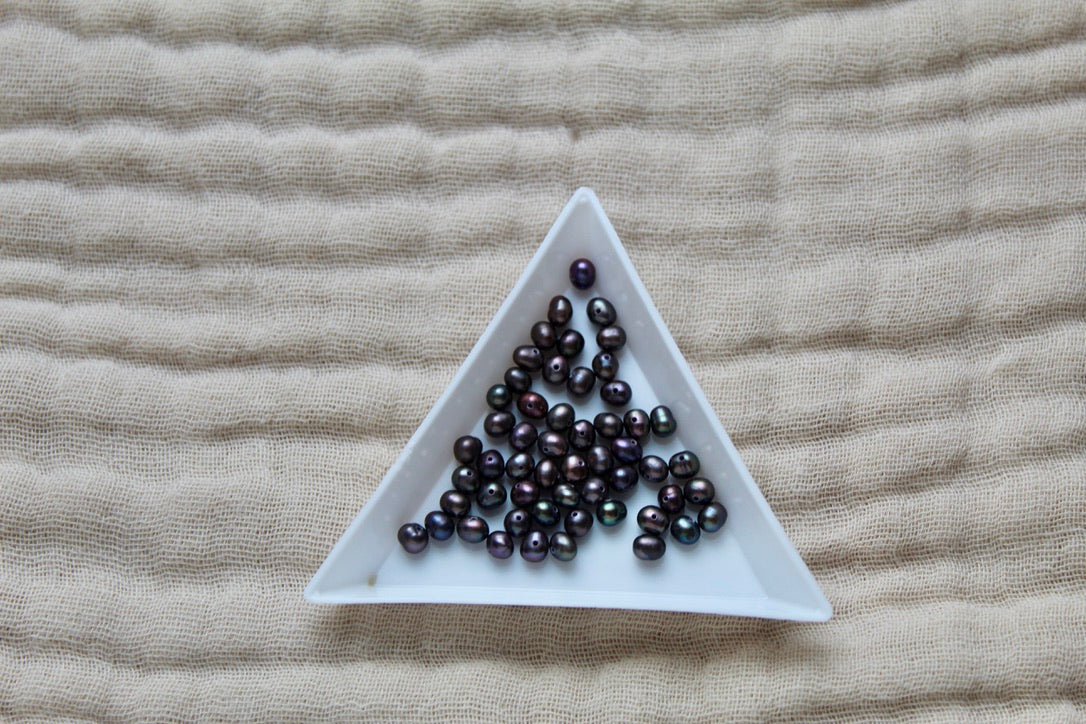 Stainless Steel Pearl Lariat Necklace