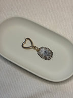 Gold Opihi Shell Keychain