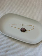 Gold-Filled Cowrie Shell Chain Bracelet