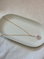 Gold-Filled Puka Shell Chain Necklace