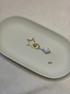 Gold Triton Shell Keychain